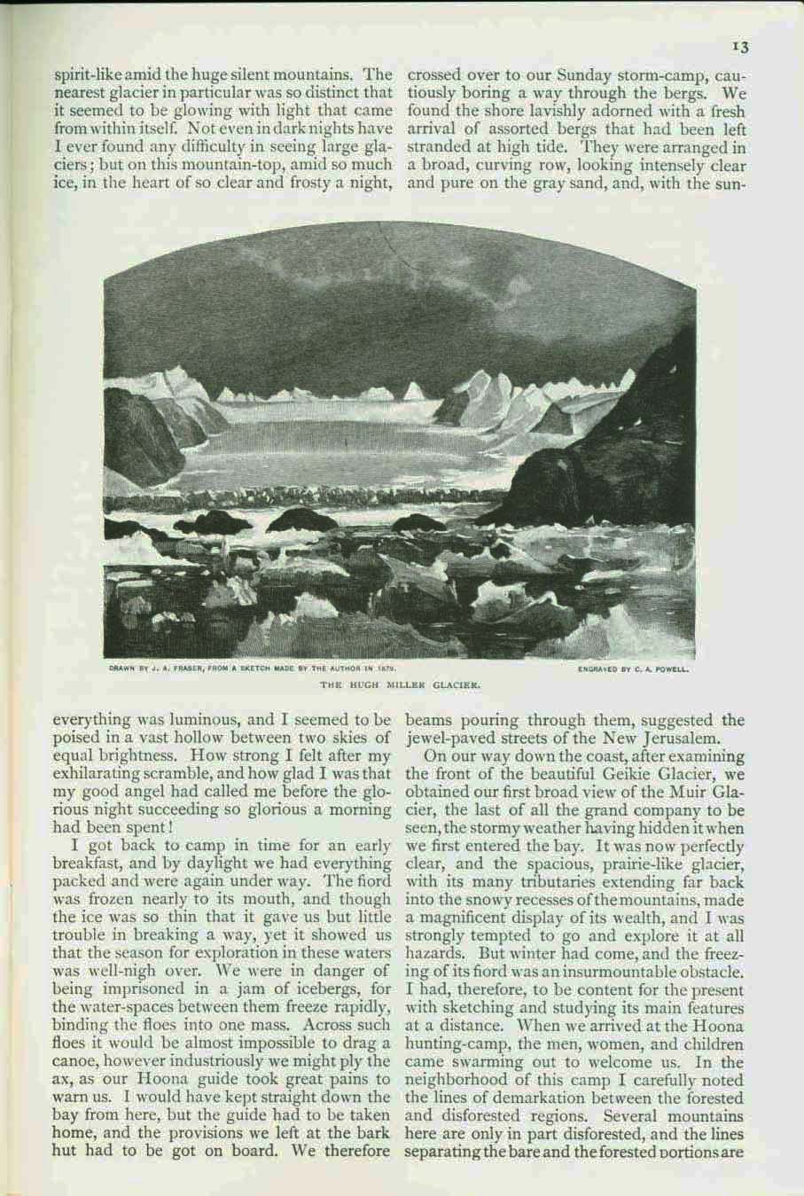The Discovery of Glacier Bay (1879). vist0045g